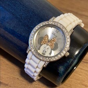 Rhinestone Minnie Watch